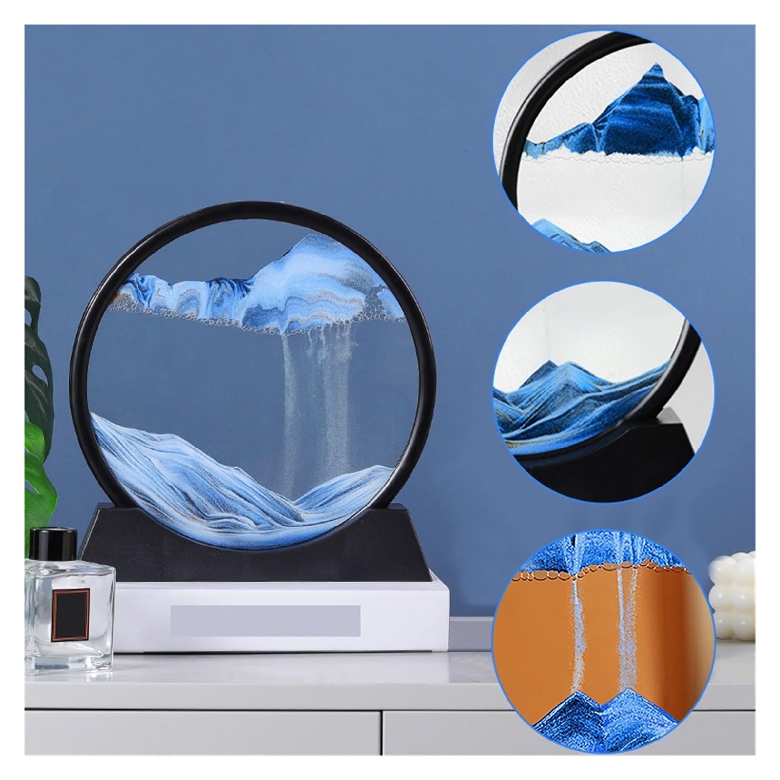 Reloj Decorativo de Arena Movediza 2x